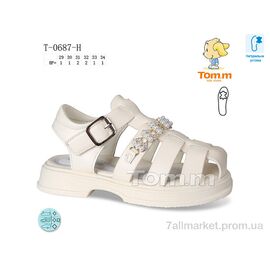 Фотография Босоножки детские летние Лето T-0687-H (8 пар р.29-34) "TOM.M" недорого оптом от прямого поставщика