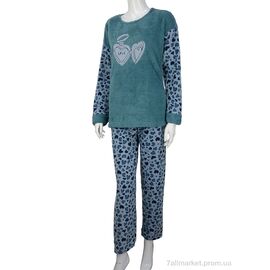 Фотография Пижама женская Весна/осень 1127 grey (4 шт. р.сетка M) "Nicoletta" недорого оптом от прямого поставщика