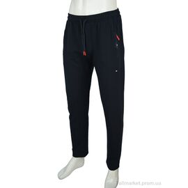 Фотография Спортивные брюки мужские Весна/осень A004-3 navy (5 шт. р.сетка M-3XL) "Novac" недорого оптом от прямого поставщика