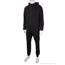 Фотография Спортивный костюм мужской Весна/осень 108 black (5 шт. р.сетка M-3XL) "Luna Store" недорого оптом от прямого поставщика