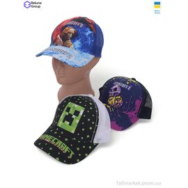 Фотография Кепка детская Лето UR003 mix (5 шт. р.сетка ) "Reluna Group" недорого оптом от прямого поставщика