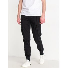 Джоґери чоловічі 1641-1 black р.28-38 "Seven Group" недорого оптом від прямого постачальника