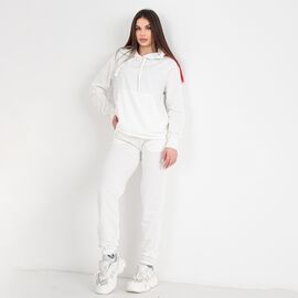 Костюм спортивний жіночий теплий 9991 white р.M-2XL "Seven Group" недорого оптом від прямого постачальника