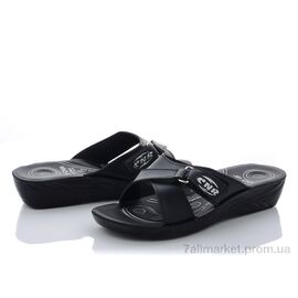 Фотография Шлепки женские облегченные Лето 0-2400 липучка (6 пар р.36-40) "Selena" недорого оптом от прямого поставщика