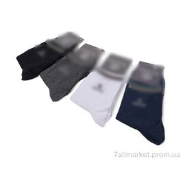 Шкарпетки для чоловіків Весна/осінь L507 (03745) mix (12 шт. р.сітка41-45) "Obuvok" недорого оптом від прямого постачальника