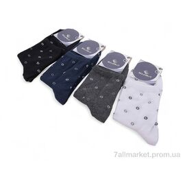 Шкарпетки для чоловіків Весна/осінь L131 (03757) mix (12 шт. р.сітка41-45) "Obuvok" недорого оптом від прямого постачальника