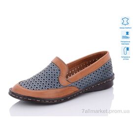 Туфлі жіночі стильні Літо 2532 l.blue (8 пар р.36-40) "SHERLOCK SOON" недорого оптом від прямого постачальника