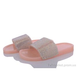 Шльопанці жіночі полегшені Літо WSA82 pink (6 пар р.36-41) "Zoom" недорого оптом від прямого постачальника