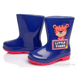 Гумове взуття дитяча Весна/осінь Prime P-1905 BLUE (6 пар р.27-38) "Prime-Opt" недорого оптом від прямого постачальника