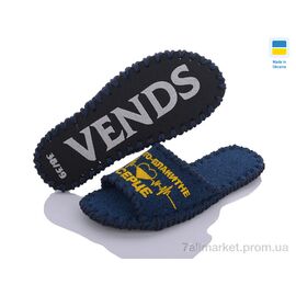 Фотография Тапки женские для дома Весна/осень 151W синій (9 пар р.36-41) "Active" недорого оптом от прямого поставщика
