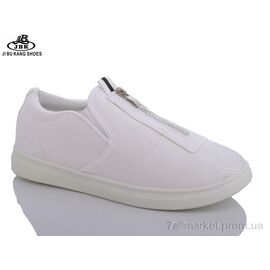 Фотография Кроссовки женские модные Весна/осень A880-1 white (8 пар р.36-41) "Jibukang" недорого оптом от прямого поставщика