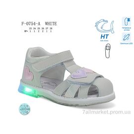 Фотография Босоножки детские летние Лето F-0754-A LED (8 пар р.23-28) "TOM.M" недорого оптом от прямого поставщика