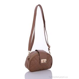 Фотография Сумка женская 2150-2 brown 14*21*6 см, "David Polo" недорого оптом от прямого поставщика
