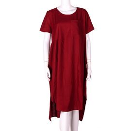 Сукня літня жіноча 285-4 wine р.L-XL "H&S" недорого оптом від прямого постачальника