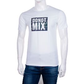 Фотография Футболка мужская 6002 white р.M-3XL "BIG clothes" недорого оптом от прямого поставщика