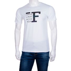 Фотография Футболка мужская 6016 white р.M-3XL "BIG clothes" недорого оптом от прямого поставщика