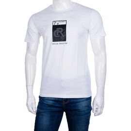 Фотография Футболка мужская 6107 white р.M-3XL "BIG clothes" недорого оптом от прямого поставщика
