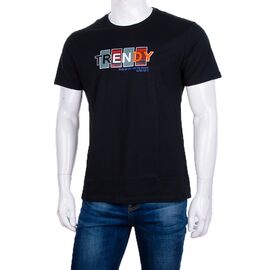 Фотография Футболка мужская 8082 black р.M-3XL "BIG clothes" недорого оптом от прямого поставщика