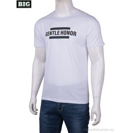 Футболка чоловіча Літо 6115 white (6 шт. р.сіткаM-3XL) "BIG" недорого оптом від прямого постачальника