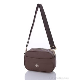 Фотография Сумка женская 2152-8 brown 15*22*7 см, "David Polo" недорого оптом от прямого поставщика