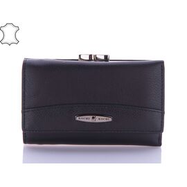 Гаманець жіночий K711-H09 black кожа р.5*3*1 "Trendshop" недорого оптом від прямого постачальника