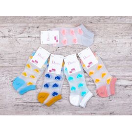 Фотография Носки женские летние 8038 mix р.37-41 "Jelzin" недорого оптом от прямого поставщика