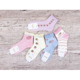 Шкарпетки дитячі на дівчинку D693-1 mix р.5-7 "Jelzin" недорого оптом від прямого постачальника