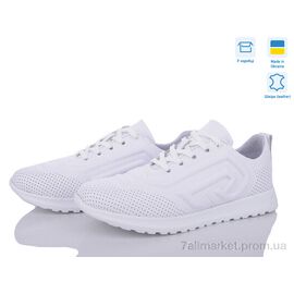 Кросівки жіночі модні Весна/осінь 643 білий (6 пар р.37-42) "Mona Lisa" недорого оптом від прямого постачальника