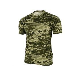 Фотография Футболка мужская A026 пиксель р.48-56 "Алия" недорого оптом от прямого поставщика