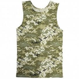 Майка чоловіча A027 пиксель р.46-56 "Алия" недорого оптом від прямого постачальника