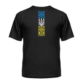 Фотография Футболка мужская 17041 black р.48-56 "Алия" недорого оптом от прямого поставщика