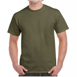 Фотография Футболка мужская 1891 khaki р.M-3XL "Алия" недорого оптом от прямого поставщика