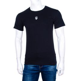 Фотография Футболка мужская 1919 black р.50-58 "Алия" недорого оптом от прямого поставщика