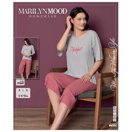 Фотография Костюм женский 19549 grey р.M-XL "Lindros" недорого оптом от прямого поставщика