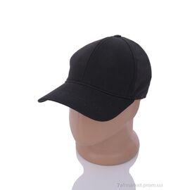 Кепка для чоловіків Весна/осінь NN1-17 black (3 шт. р.сітка57-59) "KUINH" недорого оптом від прямого постачальника