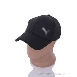 Кепка для чоловіків Весна/осінь NN1-19 black (3 шт. р.сітка57-59) "KUINH" недорого оптом від прямого постачальника