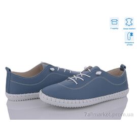 Фотография Кроссовки женские модные Весна/осень 115 синій (10 пар р.36-41) "Mona Lisa" недорого оптом от прямого поставщика