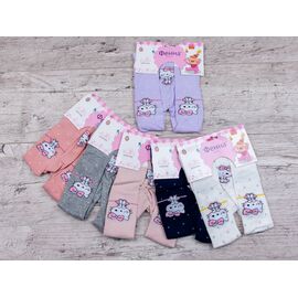 Колготи дитячі на дівчинку 9011 mix р.6-12 "Jelzin" недорого оптом від прямого постачальника