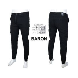 Джинси чоловічі 8440-1 black р.29-38 "God Baron" недорого оптом від прямого постачальника