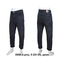 Джинси чоловічі 8966 d.grey р.29-36 "God Baron" недорого оптом від прямого постачальника