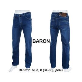 Джинси чоловічі BR9211 blue р.34-38 "God Baron" недорого оптом від прямого постачальника