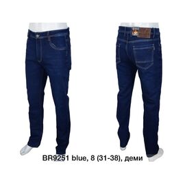 Джинси чоловічі BR9251 blue р.31-38 "God Baron" недорого оптом від прямого постачальника