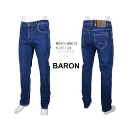 Джинси чоловічі BR9252 blue р.32-40 "God Baron" недорого оптом від прямого постачальника