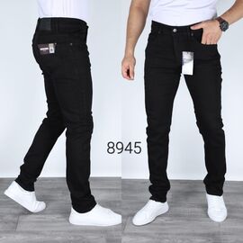 Джинси чоловічі 8945 black р.32-40 "God Baron" недорого оптом від прямого постачальника