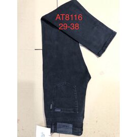 Джинси чоловічі AT8116 black р.29-38 "God Baron" недорого оптом від прямого постачальника