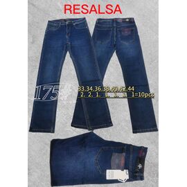 Джинси чоловічі 175 navy р.33-44 "God Baron" недорого оптом від прямого постачальника