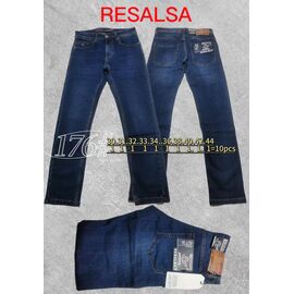 Джинси чоловічі 176 navy р.30-44 "God Baron" недорого оптом від прямого постачальника