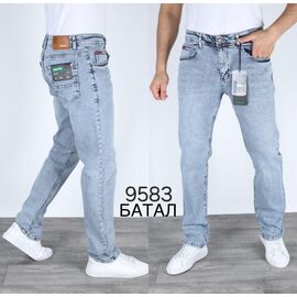 Джинси чоловічі 9584 l.blue р.32-40 "God Baron" недорого оптом від прямого постачальника