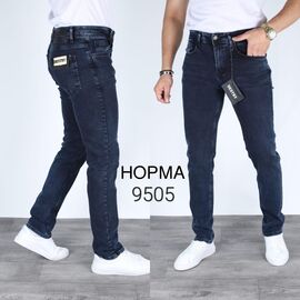 Джинси чоловічі 9505 navy р.29-36 "God Baron" недорого оптом від прямого постачальника