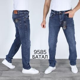 Джинси чоловічі 9585 blue р.32-40 "God Baron" недорого оптом від прямого постачальника